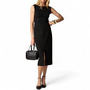 J. Crew Pencil midi skirt in four-season stretch Size 6
